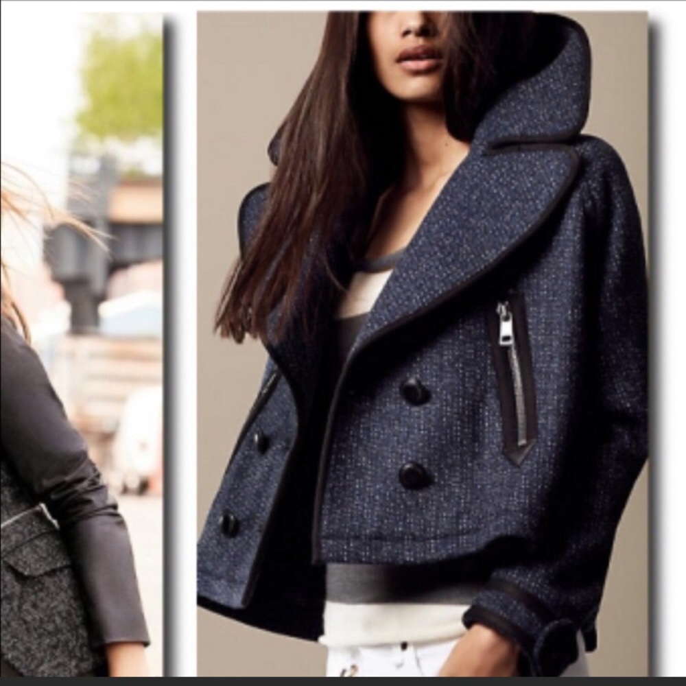 Cropped Burberry Brit Jacket